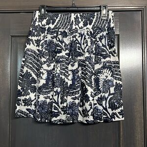 Banana Republic Womens blue print‎ skirt, S